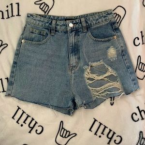 Pretty Little Thing Denim Shorts